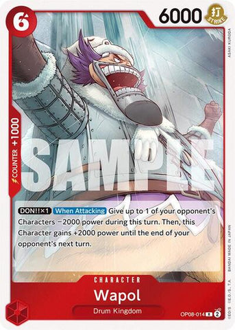 Wapol - (OP08-014) - Two Legends - (Rare)
