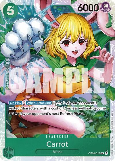Carrot - (OP08-023) - Two Legends - (Super Rare)