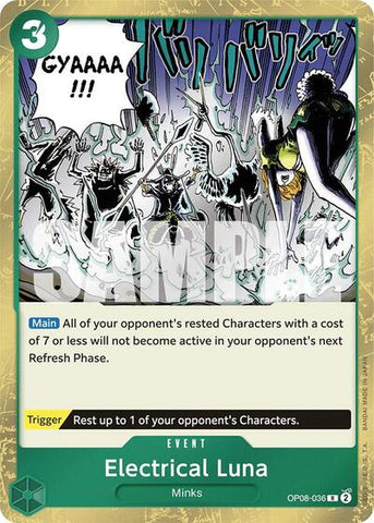 Electrical Luna - (OP08-036) - Two Legends - (Rare)
