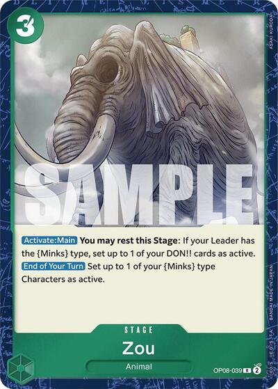 Zou - (OP08-039) - Two Legends - (Rare)