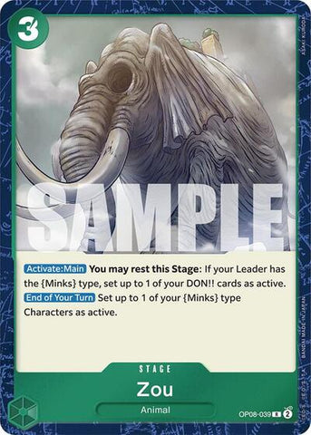 Zou - (OP08-039) - Two Legends - (Rare)