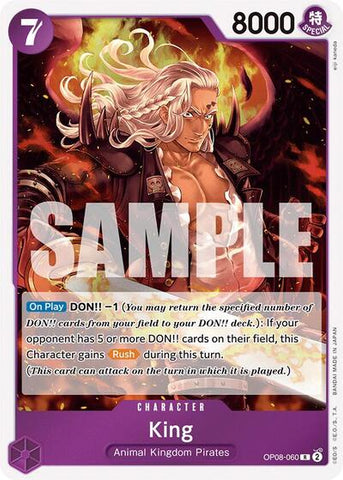King - (OP08-060) - Two Legends - (Rare)