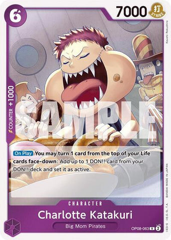 Charlotte Katakuri - (OP08-063) - Two Legends - (Rare)