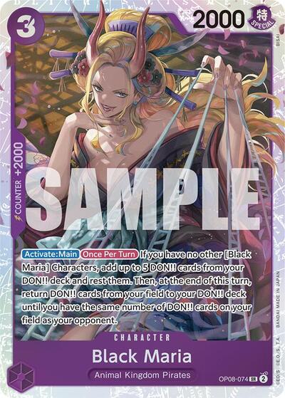 Black Maria - (OP08-074) - Two Legends - (Super Rare)