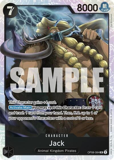 Jack - (OP08-084) - Two Legends - (Super Rare)
