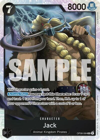 Jack - (OP08-084) - Two Legends - (Super Rare)