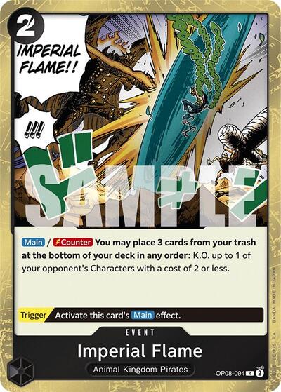 Imperial Flame - (OP08-094) - Two Legends - (Rare)