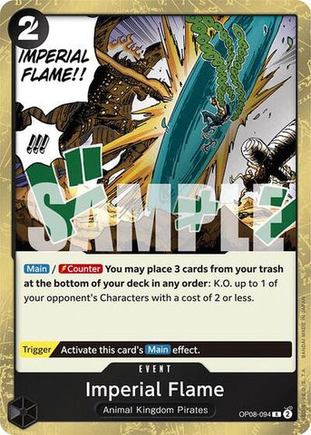 Imperial Flame - (OP08-094) - Two Legends - (Rare)