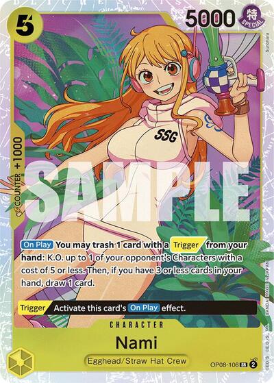 Nami - (OP08-106) - Two Legends - (Super Rare)