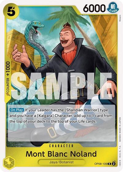 Mont Blanc Noland - (OP08-109) - Two Legends - (Rare)