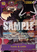 Kaido & Linlin (Parallel) - (OP08-119) - Two Legends - (Secret Rare)