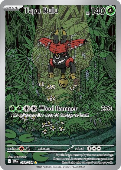 Tapu Bulu - (065/064) - SV: Shrouded Fable - (Illustration Rare)