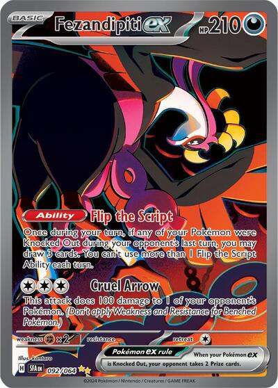 Fezandipiti ex - (092/064) - SV: Shrouded Fable - (Special Illustration Rare)