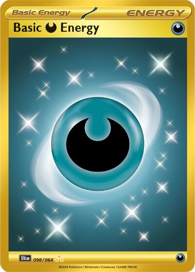 Basic Darkness Energy - (098/064) - SV: Shrouded Fable - (Hyper Rare)