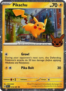 Pikachu (018/091) (Cosmos Holo) [Trick or Trade 2024]