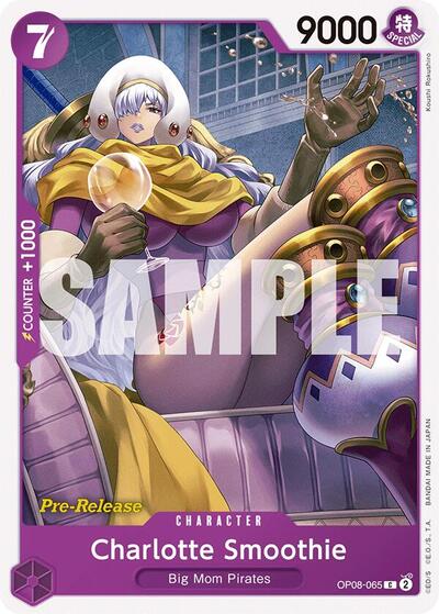 Charlotte Smoothie - (OP08-065) - Two Legends Pre-Release Cards - (Common)