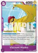 Viscount Hiyoko - (OP08-073) - Two Legends Pre-Release Cards - (Common)