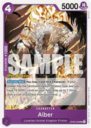 Alber - (OP08-059) - Two Legends Pre-Release Cards - (Uncommon)