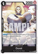 Duval - (OP08-088) - Two Legends Pre-Release Cards - (Uncommon)