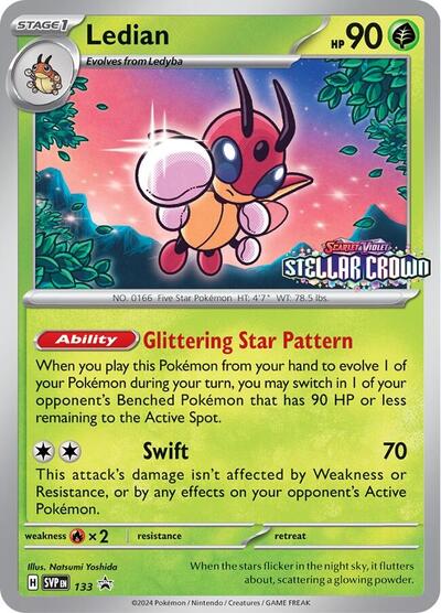 Ledian - (133) - SV: Scarlet & Violet Promo Cards - (Promo)