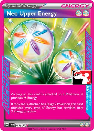 Neo Upper Energy (162/162) [Prize Pack Series Five]