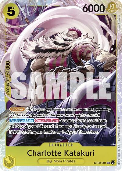 Charlotte Katakuri - (ST20-001) - Starter Deck 20: YELLOW Charlotte Katakuri - (Super Rare)