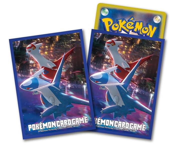 Card Sleeves: Latias & Latios Night View (64 Pack) (Pokemon Center Japan Exclusive)