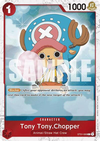 Tony Tony.Chopper (Jolly Roger) - (ST01-006) - Premium Booster -The Best- (Common)
