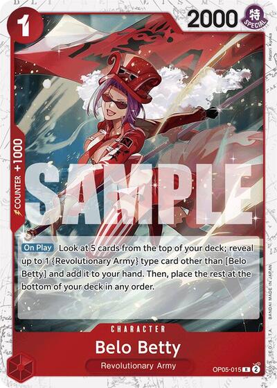 Belo Betty (Jolly Roger) - (OP05-015) - Premium Booster -The Best- (Rare)