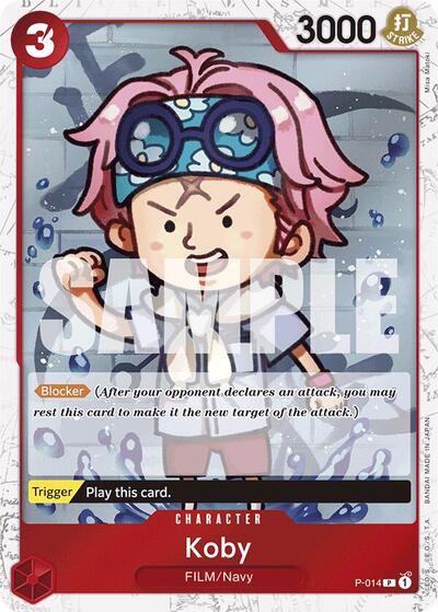 Koby (Jolly Roger ) - (P-014) - Premium Booster -The Best- - (Promo)