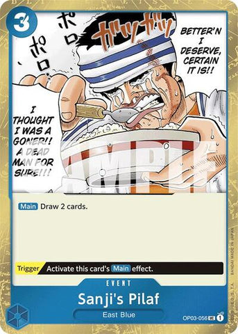 Sanji's Pilaf (Jolly Roger) - (OP03-056) - Premium Booster -The Best- (Uncommon)