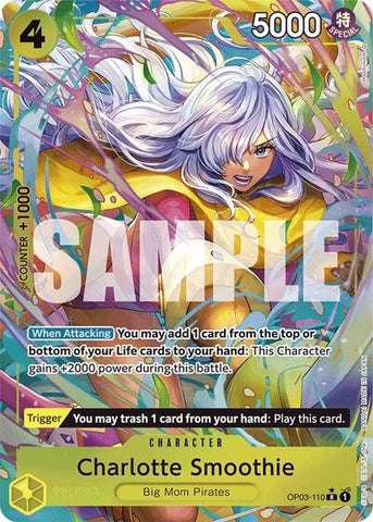 Charlotte Smoothie - (OP03-110) - Premium Booster -The Best- (Rare)
