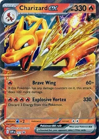 Charizard ex - (161) - SV: Scarlet & Violet Promo Cards - (Promo)