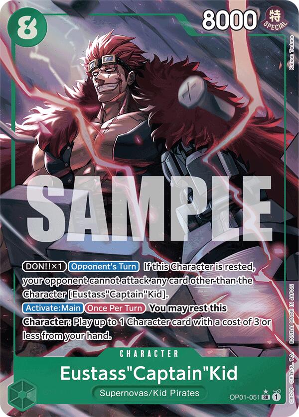 Eustass"Captain"Kid (OP01-051) (Full Art) [Premium Booster -The Best-]