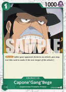 Capone"Gang"Bege (Jolly Roger ) - (ST02-004) - Premium Booster -The Best- - (Common)