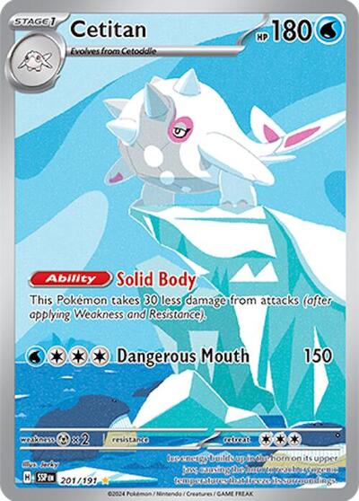 Cetitan - (201/191) - SV08: Surging Sparks - (Illustration Rare)