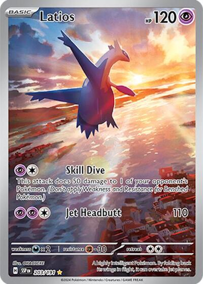 Latios - (203/191) - SV08: Surging Sparks - (Illustration Rare)