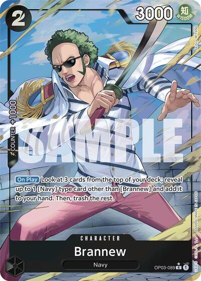 Brannew - (OP03-089) - Premium Booster -The Best-(Rare)