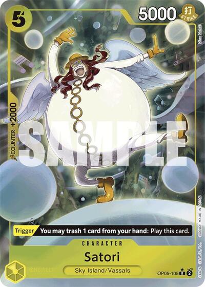 Satori - (OP05-105) - Premium Booster -The Best-(Rare)