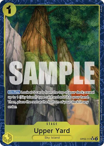 Upper Yard - (OP05-117) - Premium Booster -The Best- (Uncommon)