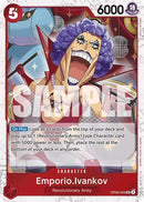 Emporio.Ivankov (Jolly Roger ) - (OP06-003) - Premium Booster -The Best- - (Uncommon)