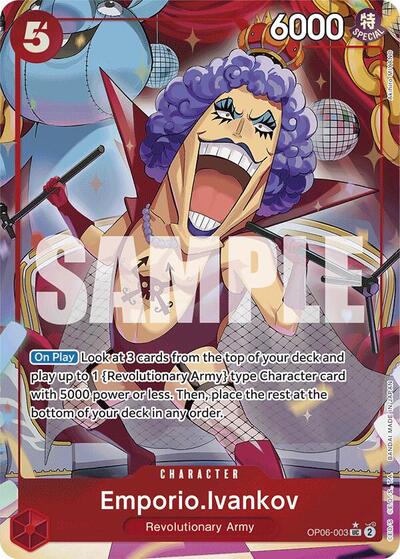 Emporio.Ivankov - (OP06-003) - Premium Booster -The Best-(Uncommon)