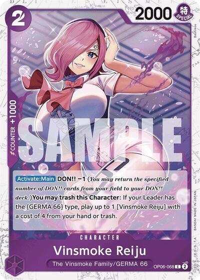 Vinsmoke Reiju (Jolly Roger ) - (OP06-068) - Premium Booster -The Best- - (Common)