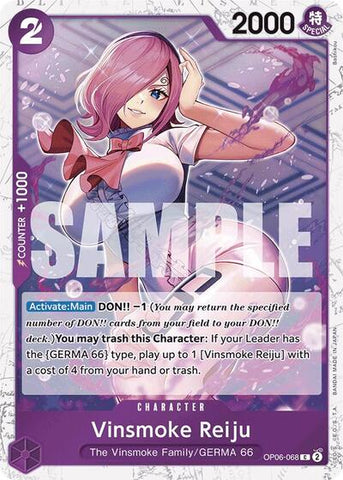 Vinsmoke Reiju (Jolly Roger) - (OP06-068) - Premium Booster -The Best- (Common)
