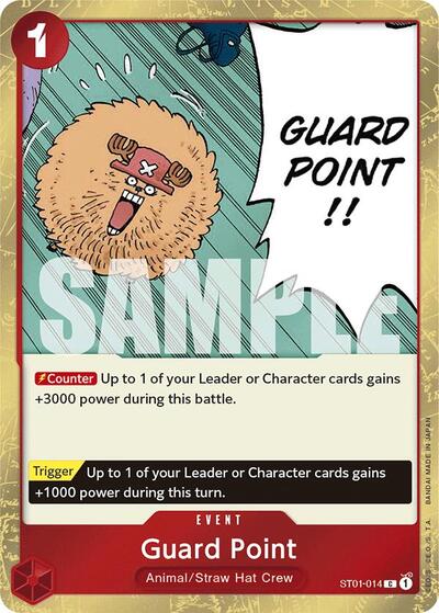 Guard Point (Jolly Roger ) - (ST01-014) - Premium Booster -The Best- - (Common)