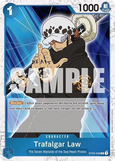 Trafalgar Law (Jolly Roger ) - (ST03-008) - Premium Booster -The Best- - (Common)