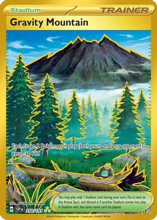 Gravity Mountain (250/191) [Scarlet & Violet: Surging Sparks]