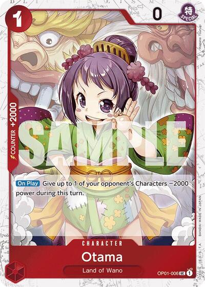 Otama (Jolly Roger ) - (OP01-006) - Premium Booster -The Best- - (Uncommon)