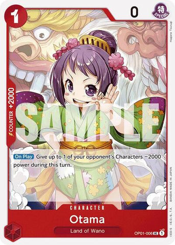 Otama (Reprint) - (OP01-006) - Premium Booster -The Best- (Uncommon)