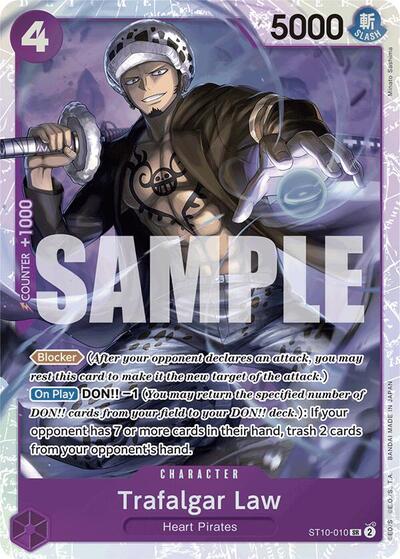 Trafalgar Law (Reprint) - (ST10-010) - Premium Booster -The Best- - (Super Rare)